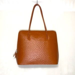 Cleo & Patel Ostrich Leather Tote Bag